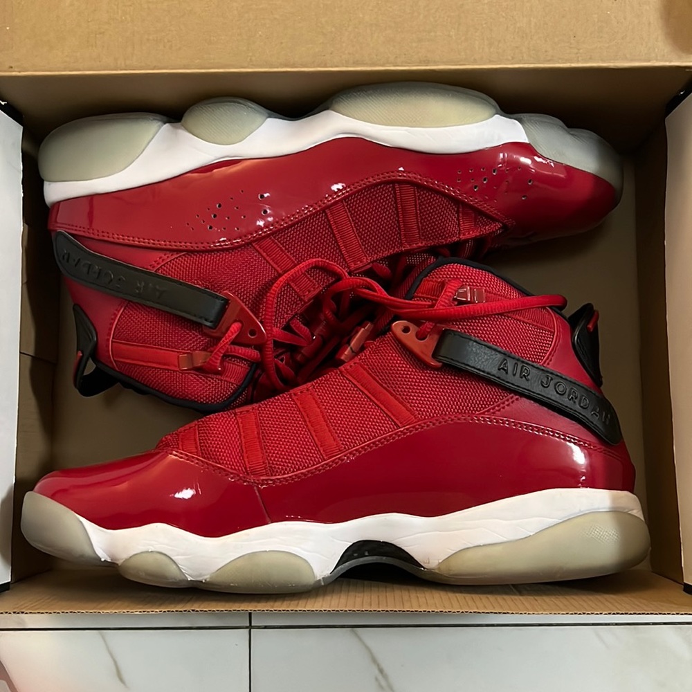 Jordan 6 Rings - Red Size 10